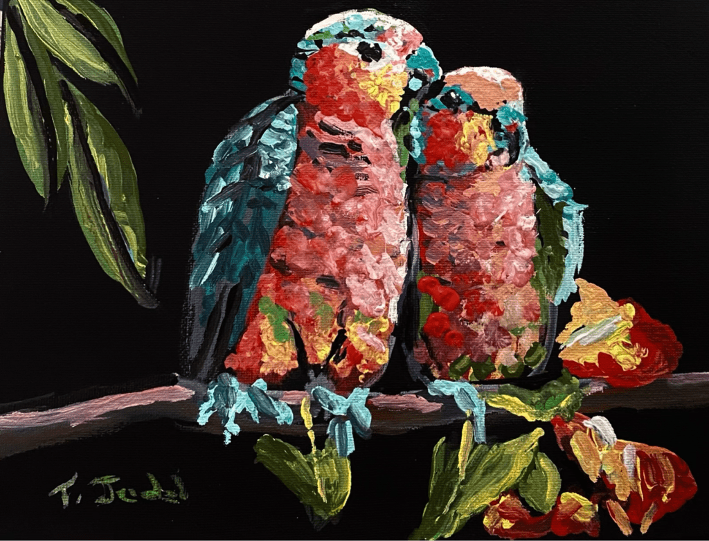 Parrot Pair Trese Judd Art