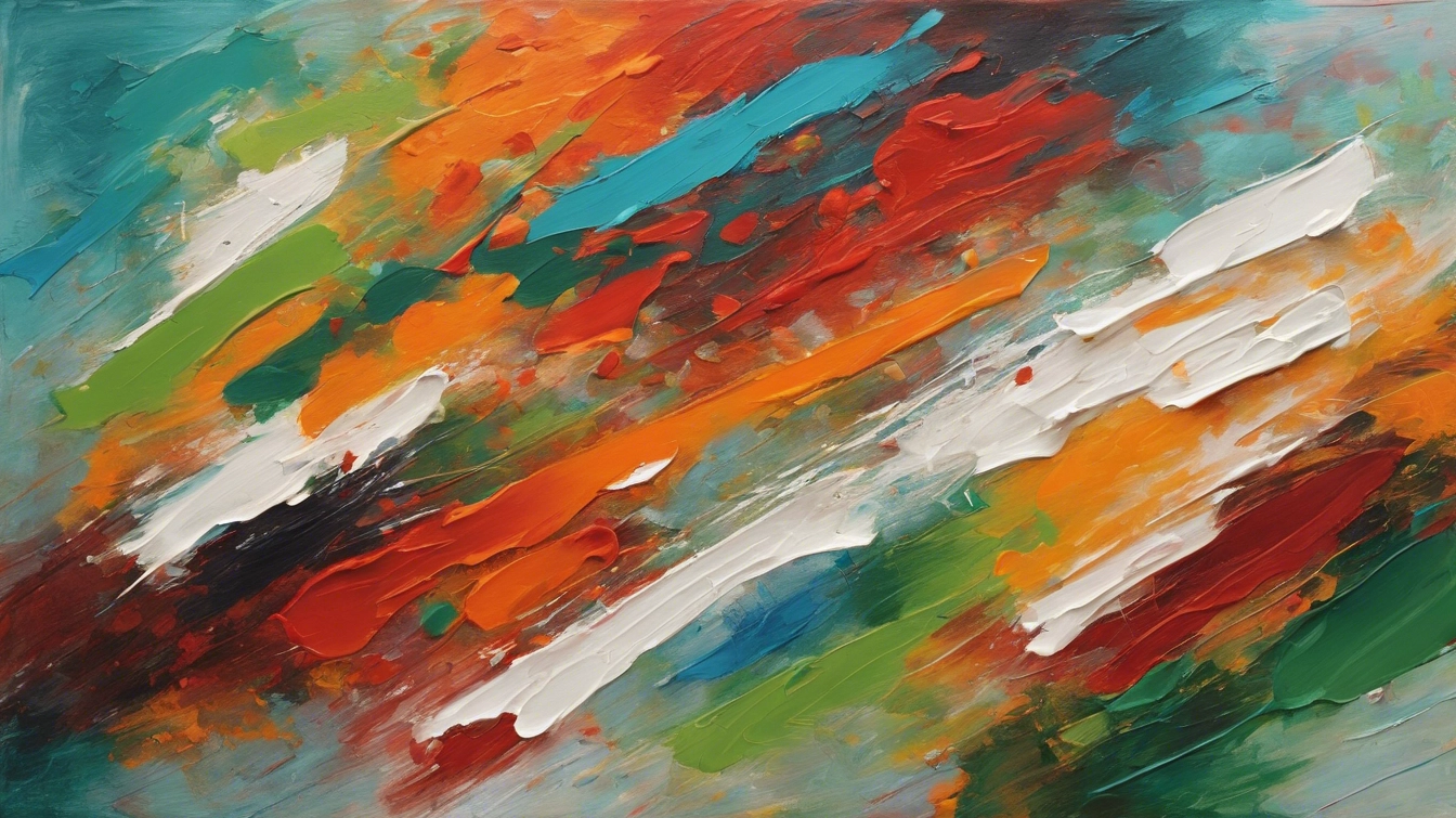 color theory and brush technique example