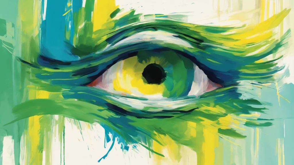 horizontal brushstroke direction