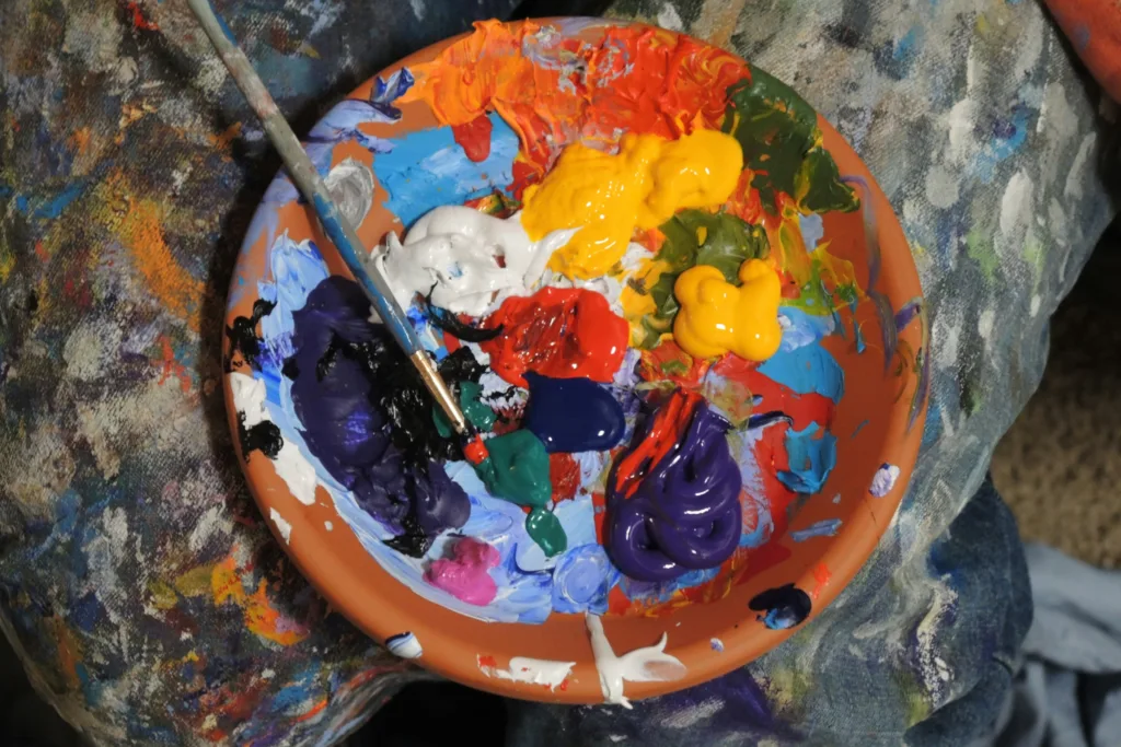 color mixing in art