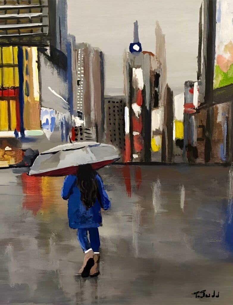 Shimmering Wet in NY