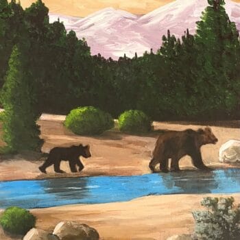 Following Mama Bear