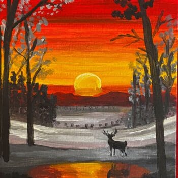 Sunset's Reflection